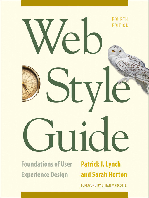 Title details for Web Style Guide by Patrick J.Lynch - Available